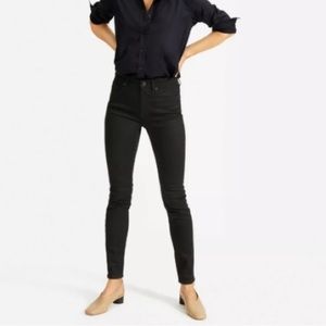 EVERLANE mid rise skinny black jeans 25 RegularNWT